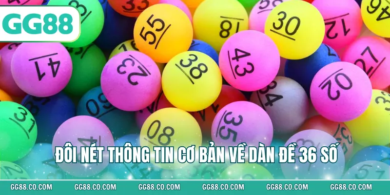 Đôi nét thông tin cơ bản về dàn đề 36 số